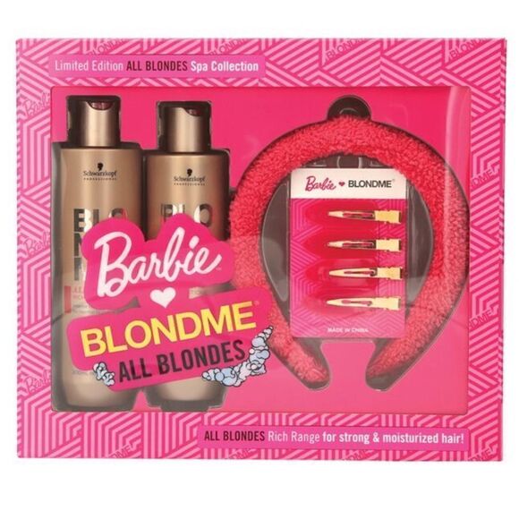 BlondMe x Barbie All Blondes Spa Collection